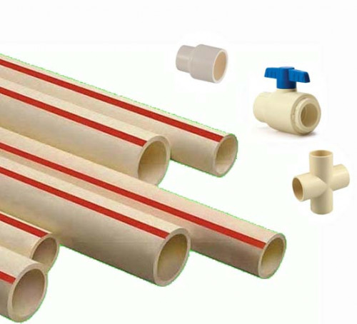 CPVC pipes. Product photo from the brand. We sell and source it.