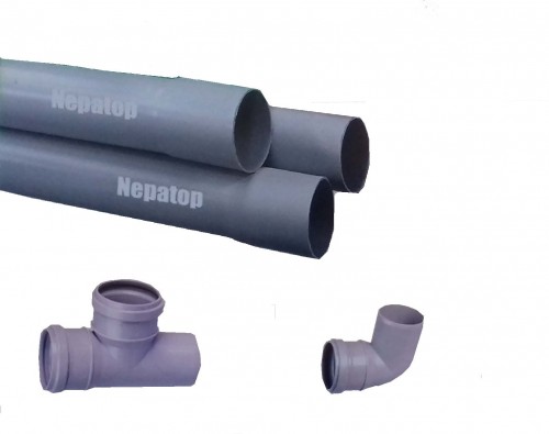 uPVC pipes. Product photo from the brand. We sell and source it.